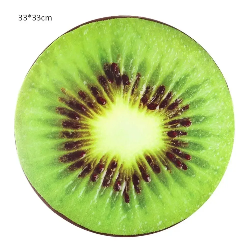 Kindergarten Office Funny Sofa Pillow Garden Dining Outdoor Fruit Seat Pads Chair Cushions Seat Pads Round Pillow