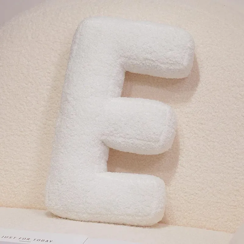 Hot Wholesale Cozy English Letters Pillow Sofa Cushion Living Room Decor 26 Letter Stuffed Doll Toy Kids Teaching Words Game Kid