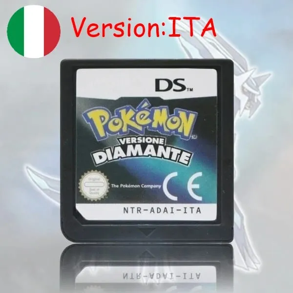 NDS Game Cartridge Pokemon Series Platinum Pearl Diamond HeartGold SoulSilver USA/EUR/FRA/ITA/NOE/AUS/ESP Version for NDS