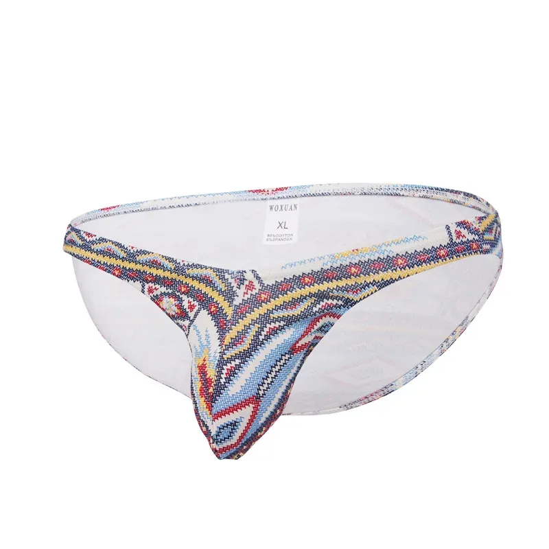 3PCS Briefs Mens Underwear Calzoncillos Hombre Slip Cotton Male Jockstrap Underpants Underware Man Pouch Brief