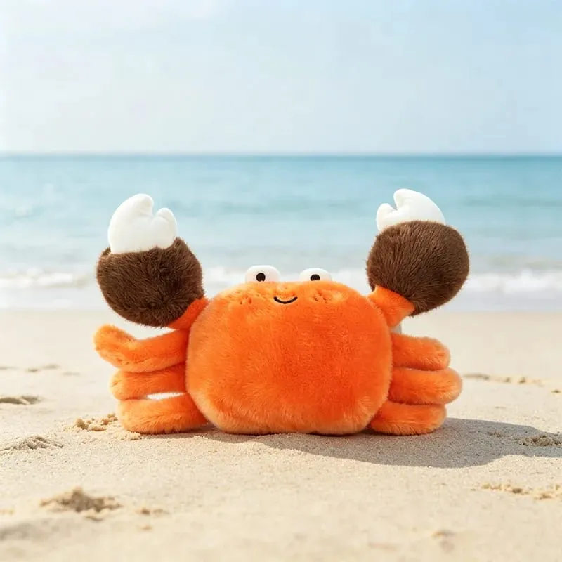 New Creative Ocean Plushies Sea Urchin Lanternfish Crab Orca Plush Throw Pillows Cute Marine Animal Decorative Cushions for Sofa