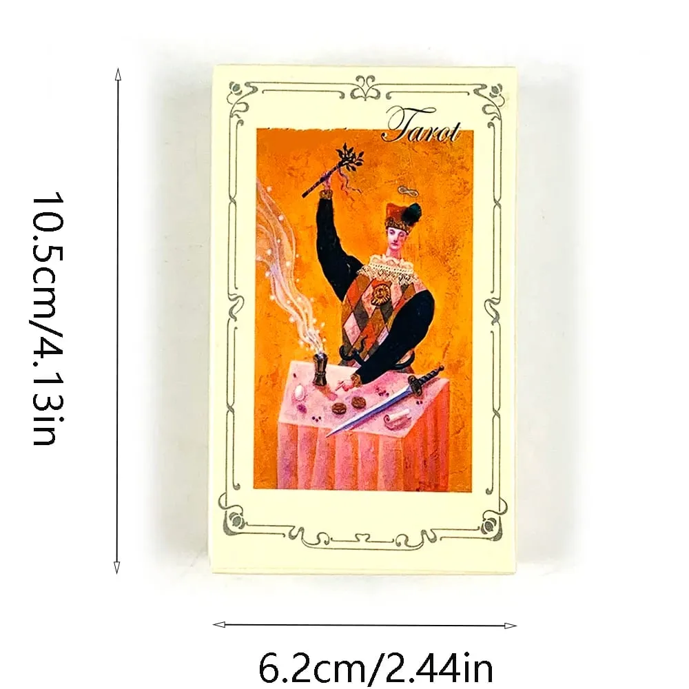 Tarot Cards Leisure Entertainment Cards Game Family Gathering Divination Tarot Deck Board Playing Game Meditation & Gifts