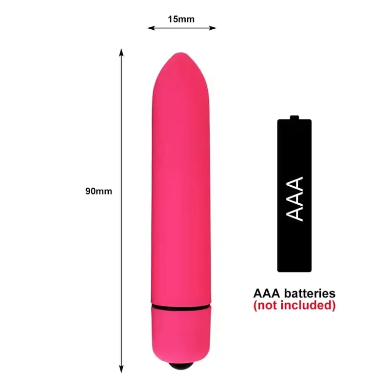 Powerful 10Speeds Mini Bullet Vibrator Clitoris Stimulator G Spot Vagina Massage Adult Sex Toys for Women Gay Female Masturbator
