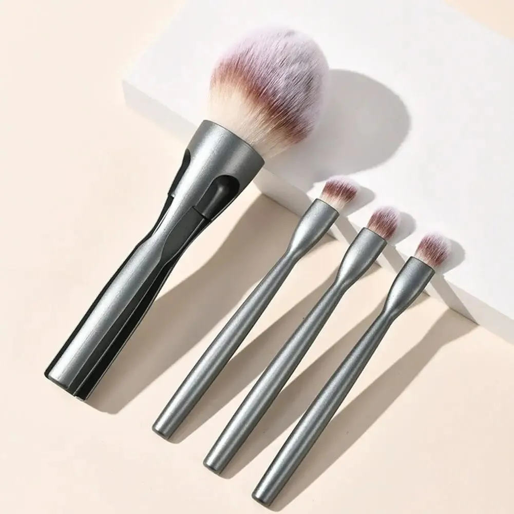 NY Makeup Powder børste med øjenskygge børste børster 4 i 1 alt-i-én magnetisk sammenlåsende pulver Blush Brush Makeup Tools