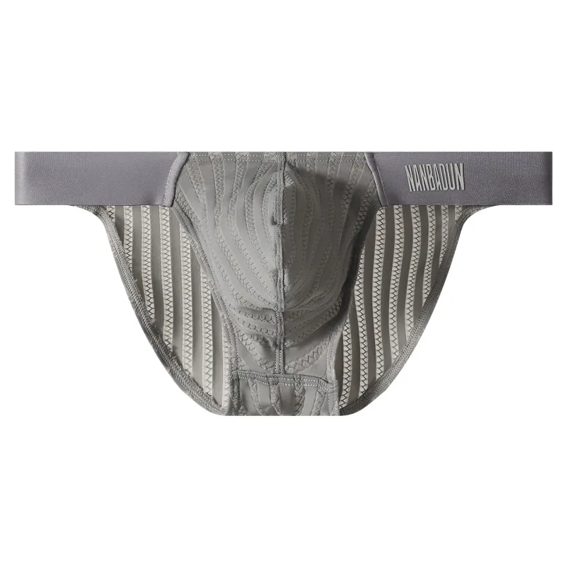 Mens Underwear Briefs Shorts Thin Ice Silk T Panties Man Breathable Solid Transparent Underpants Male Low Rise Brief Homme Ropa