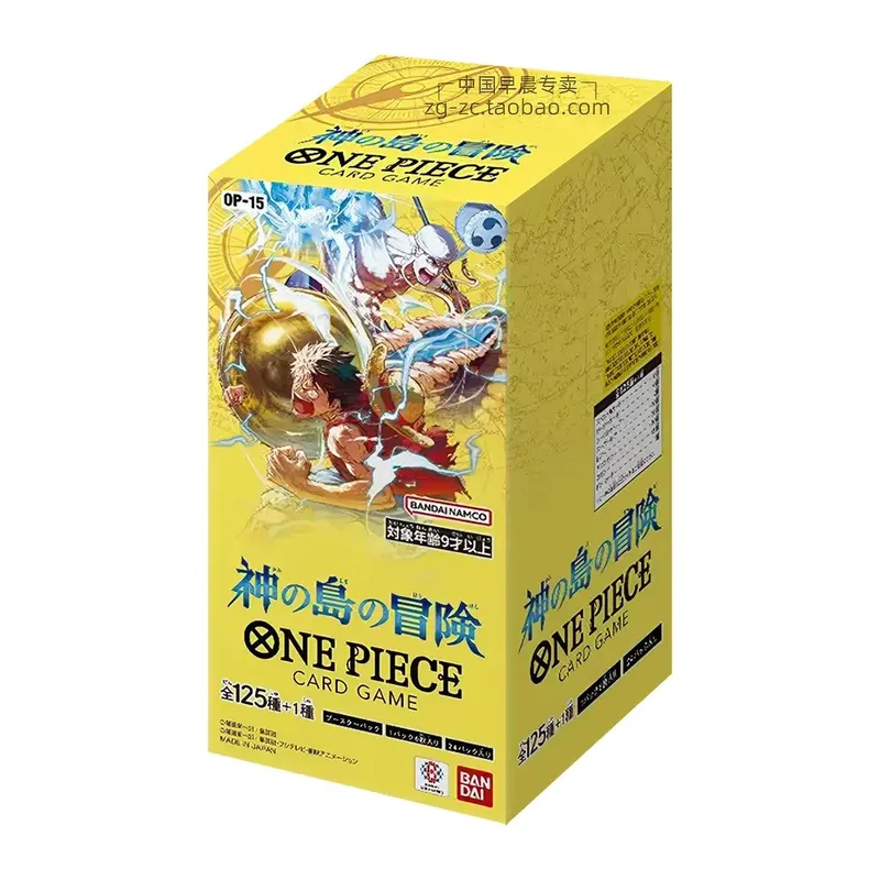 In Stock Bandai Genuine One Piece Card OPCG God Speed Fist Luffy Pirate Group Seven Japanese Sealed Card Collection Toys Gift