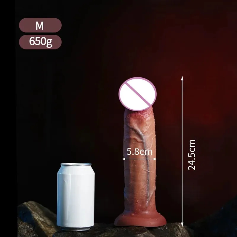 Super Long Dildo G-Spot Soft Realistic Silicone Anal Dildos Strapon Dick Butt Plug Masturbat Penis Adult Sex Toys for Man Women