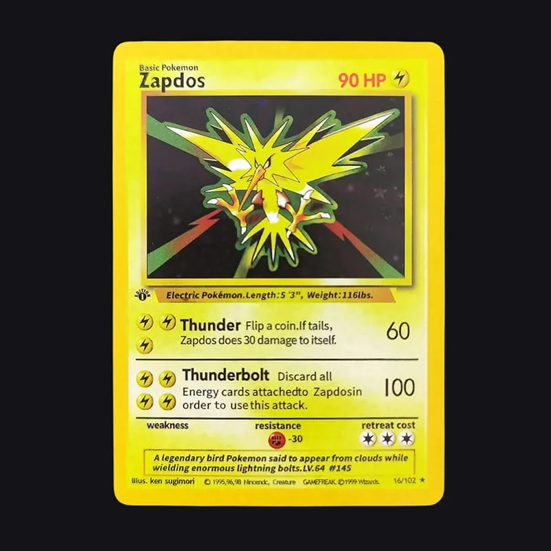 Proxy PKM English GAME 1ST EDITION Charizard Blastoise Venusaur Mewtwo Holo TCG Game Collection Card