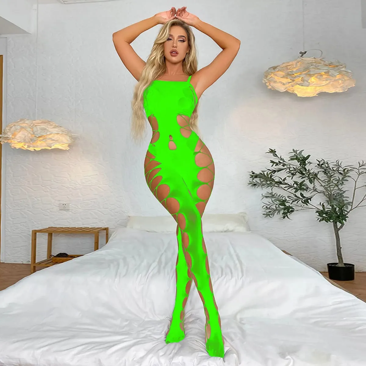 Women Sexy Lingerie Sleepwear Nightwear Body Stocking Bodysuit Sheer Lingerie Lace Underwear 속옷도착증 Fast Shipping