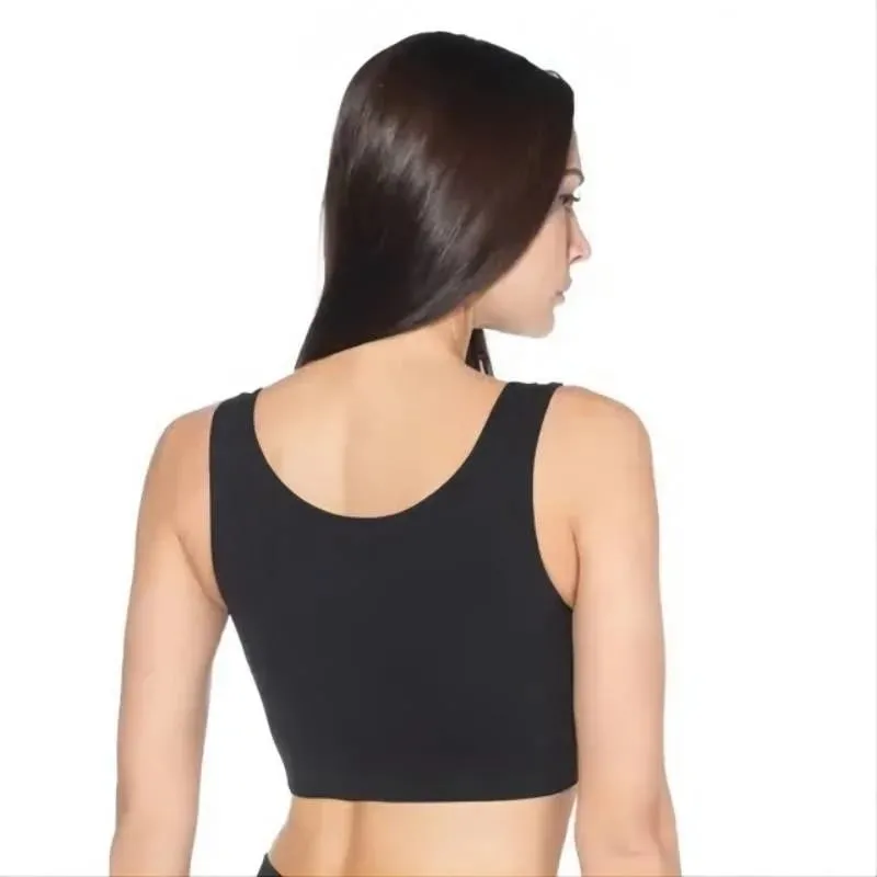 Ske og gaffel Cliparts Hooters Grafik Sexet Slim Fit Crop Top Kvinders sjove fræk Trænings Tanktops Mode Sport Camisole