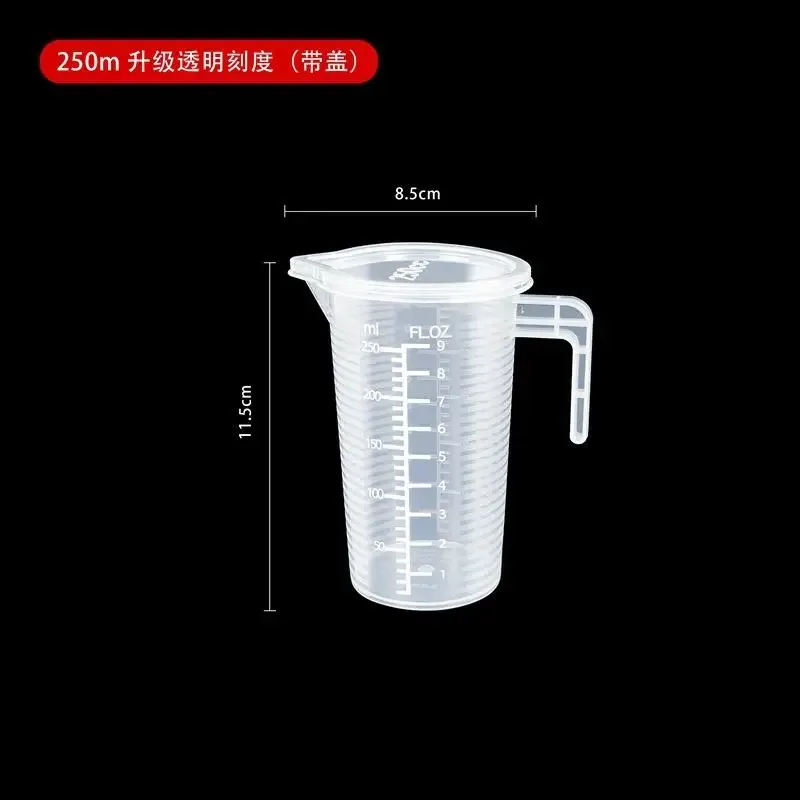 Misurino in plastica addensata da 100-5000 ml con bilancia Misurino per uso alimentare Misurino sperimentale Bicchiere in plastica