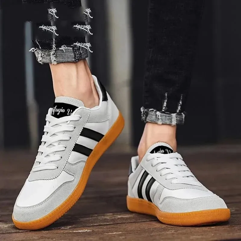 2026 HOT SALE Men's Sneakers Trendy Spring Breathable Fashionable Board Shoes Thick Bottom Versatile Soft Bottom Casual Sneakers