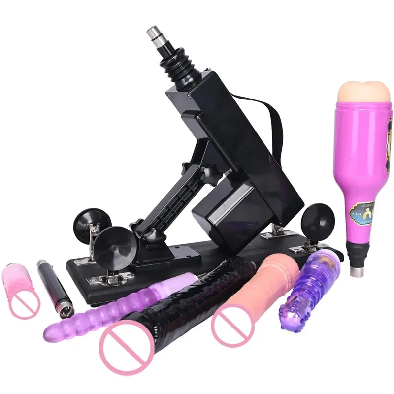 Mga Sikat na Sex Machine para sa Babae na Nag-masturbate Pumping Sex Gun Adjustable Speed ​​Love Machine para sa mga Babae，Mga Laruang Pang-Sex
