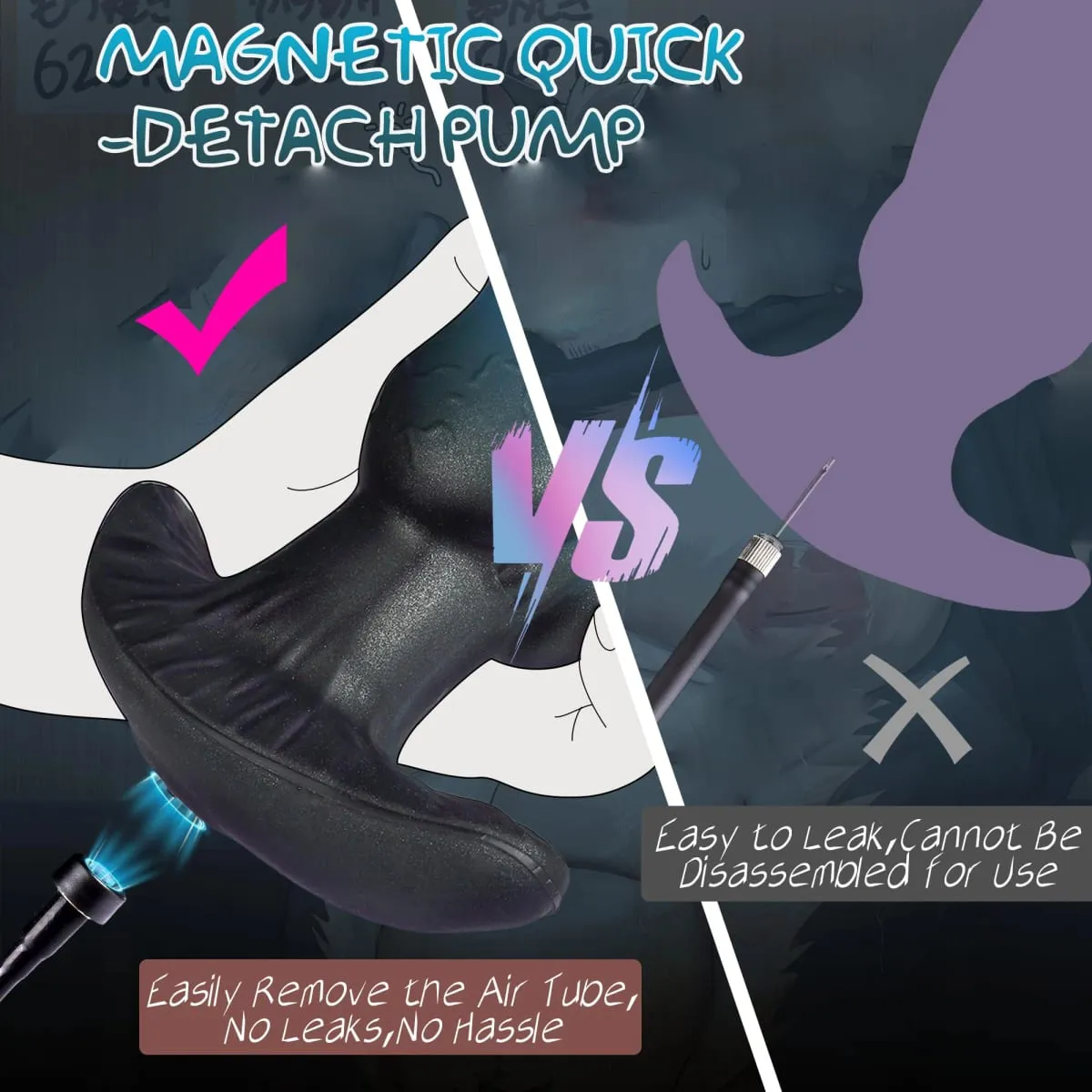 Realistic Dildo Magnetic Suction Expansion Anal Plug Wearable Dildo For Men And Women Plug Butt Vaginal Dilator Adult Sex Toy 18