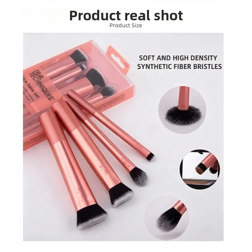 Single facial brightening contouring and contouring brush beauty tool