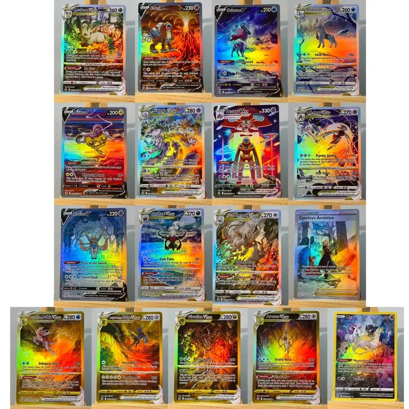 CRZ SVP PTCG5-002 Tcg proxy PKM Cards Arceus VSTAR Greninja ex Rare Collection Battle Toys Gifts for Hobbies home play