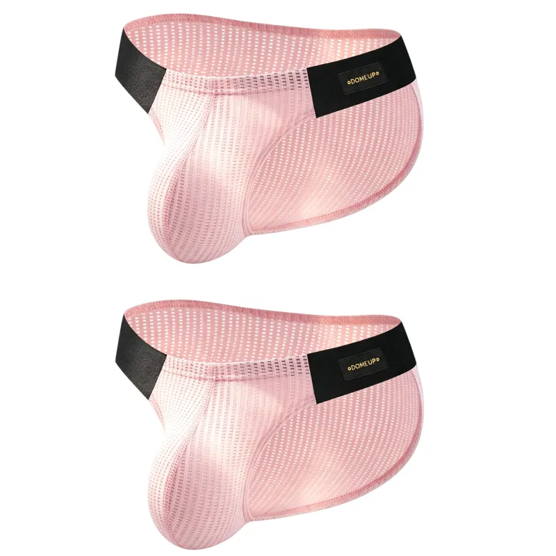 New Men's Silky Mercerized Briefs Quick‑Dry Breathable Lightweight Premium Texture Gym Workout Sports Male Underpants