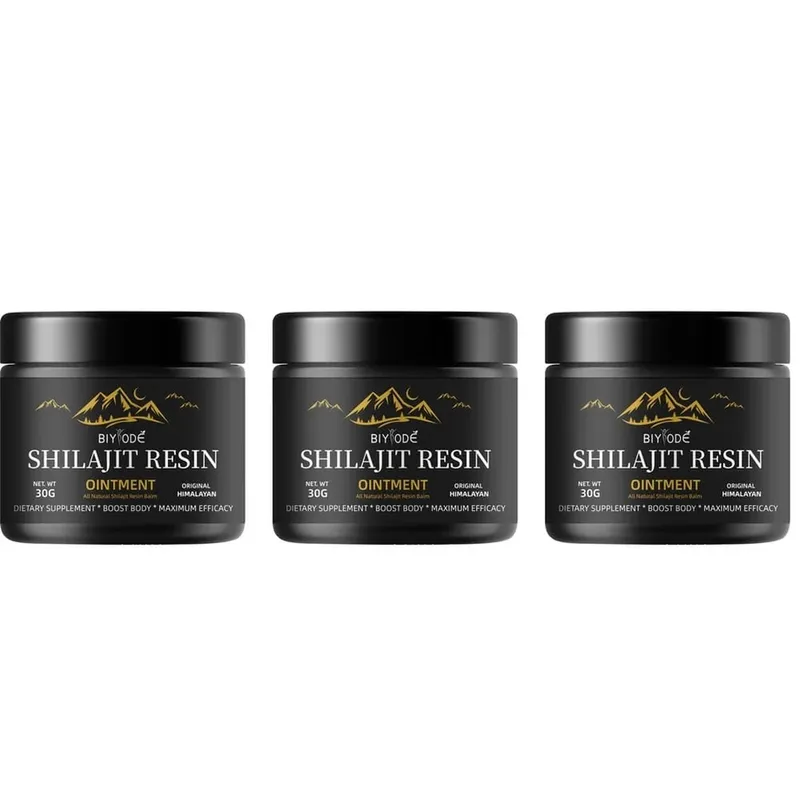 Shilajit Resin 30g Daily Wellness Supplement 600mg Serving support energy Focus for Adult Nutrition Support Daily Use