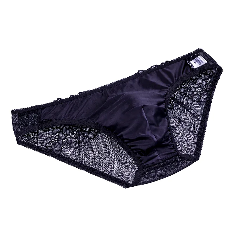 New Hot Men Sexy Briefs Sissy Pouch Panties Fashion Shorts Pants Lingerie Lace Men's Breathable Underwear Underwear Gays