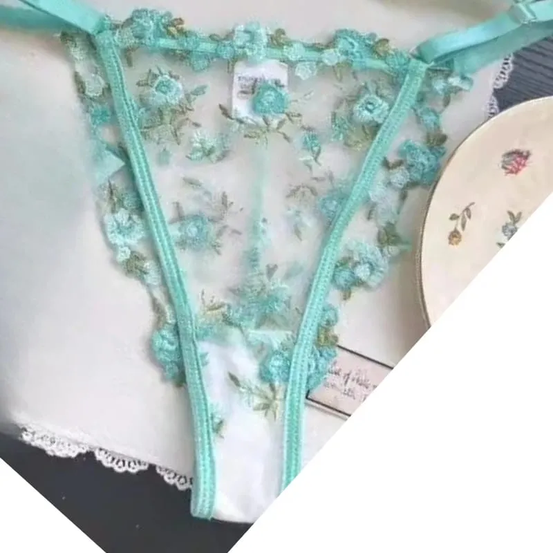 Sexy Sheer Lace Flower Embroidery Underwire Bra for Women Large Breast Minimizer Anti‑Sagging Comfort Everyday Wear YEMOMO S‑XL