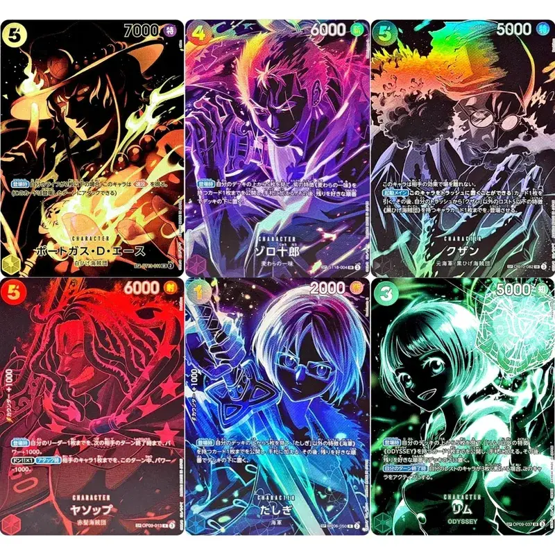 Full Set One Piece Card Game SP Rare Card Complete Collection High Quality DIY Replica Anime Foil Proxy Card [English/Japanese]