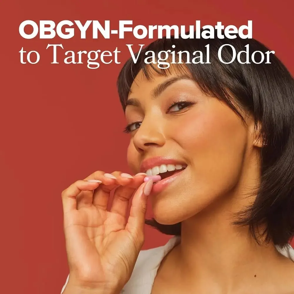 O Positiv Vaginal Probiotics for Women pH Balance Vaginal Odor & Flora - Vaginal Healthy Supplement - 60 Vegan Capsules
