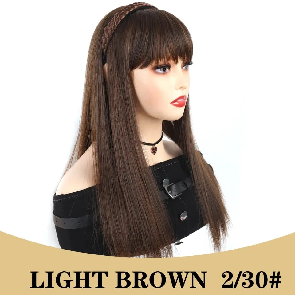 Synthetic Topper for Women Long Water Wave Top Clip Topper Hair Extensions Cover Thinning Hair Grey Hair Increase Volume