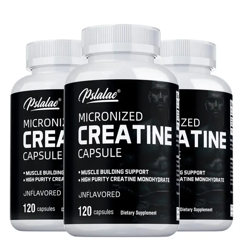 Creatine Monohydrate - 5000 Mg Bawat Paghahatid ng Pre-workout Creatine Upang Tumulong sa Pagbuo ng Muscle na Pagandahin ang Enerhiya at PerformanceSupplements