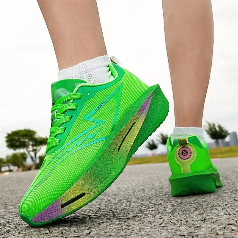 Marathon Men Running Shoes Carbon Board Speciality Sports Breathable Lightweight Women's Comfortable Athletic Chunta Sneakers
