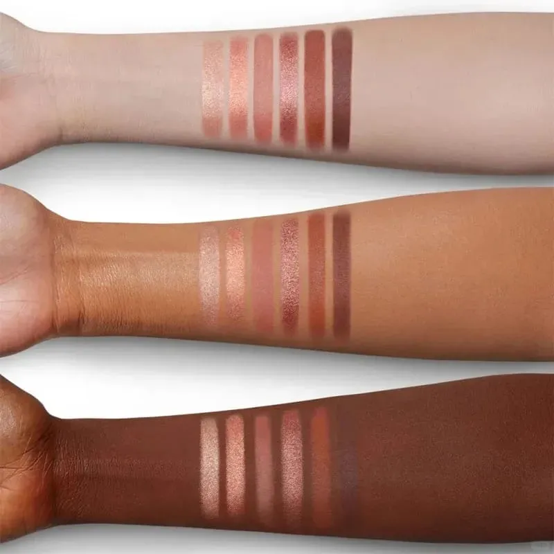 Moda melhor vendedor ct marca maquiagem 6 cores disco de sombra de olho 8.2g acabamento pérola fosco série de cores discretas beleza cosméticos para os olhos