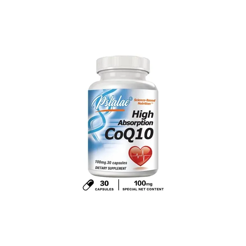High Absorption Coenzyme Q10 - Promote Cardiovascular Health and Heart Health Provide Energy Antioxidant