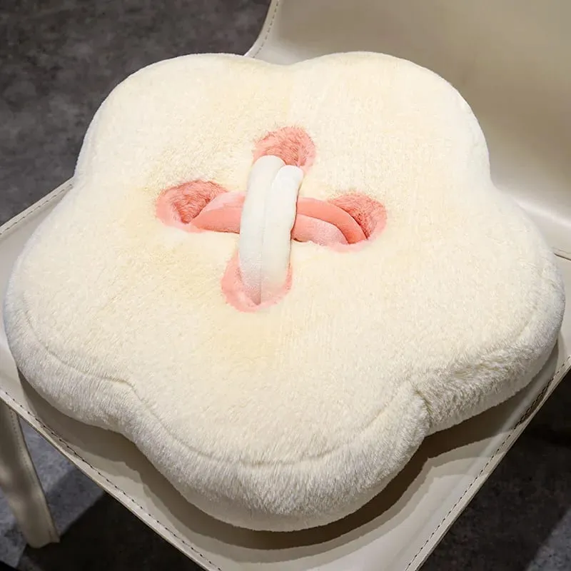 Button Plush Toys Flower Heart-shaped Stuffed Pillow Home Decor 40/45cm Soft Sofa Cushion Throw Pillow Birthday Surprise Gifts