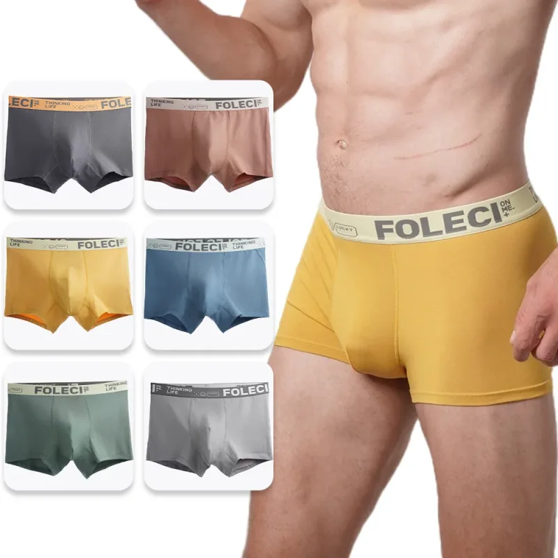 2025 roupa interior de algodão masculino boxers respirável estiramento shorts macio homem menino juventude boxershorts calcinha de grandes dimensões XL-9XL