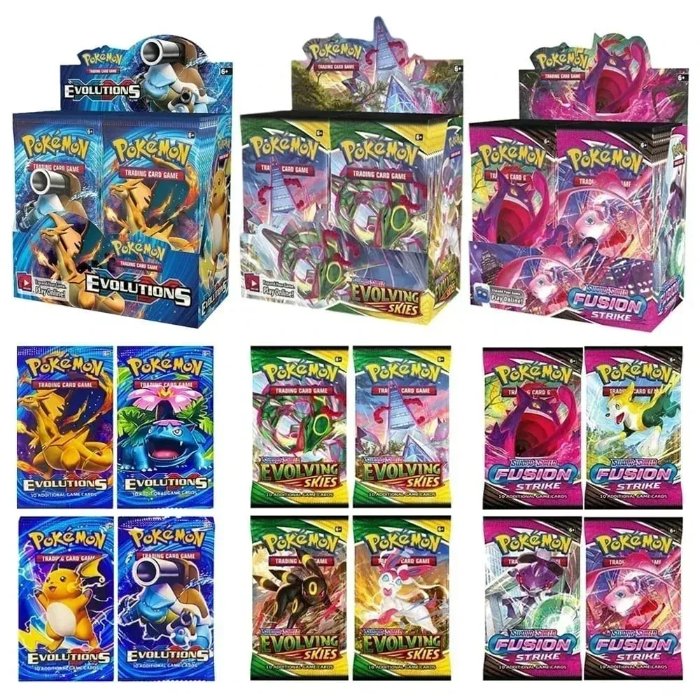 Pokemon Card Scarlet Violet Prismatic Evolutions English Booster 360Pcs Battle Trading Collection Game Cards 40 Per Box