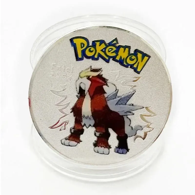 Pokemon Đồng Tiền Vàng Pikachu Anime Đồng Tiền Kỷ Niệm Charizard Vàng Kim Loại Tròn Đồng Xu Đồ Chơi