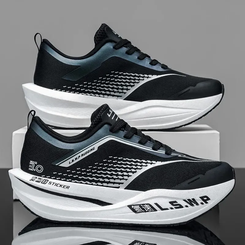 Men Casual Running Shoes Marathon Athletic Trail Sports Outdoor Carbon Plate Breathable Lightweight Comfortable Women's Sneakers