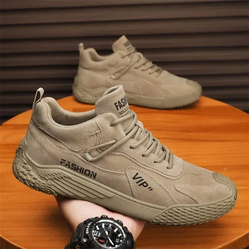 Casual Sneakers 2026 Summer New Fashion Increase Anti-slip Low-top Casual Sports Shoes Labor Protection Shoes Work Shoes