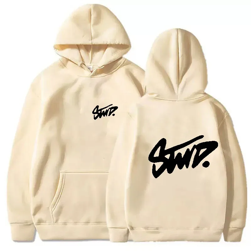 2026New Men's Hoodie Casual Fashion Pullover Sweatshirt Soft & Comfortable High-Quality Plus Size Autumn Winter Letter Print Top