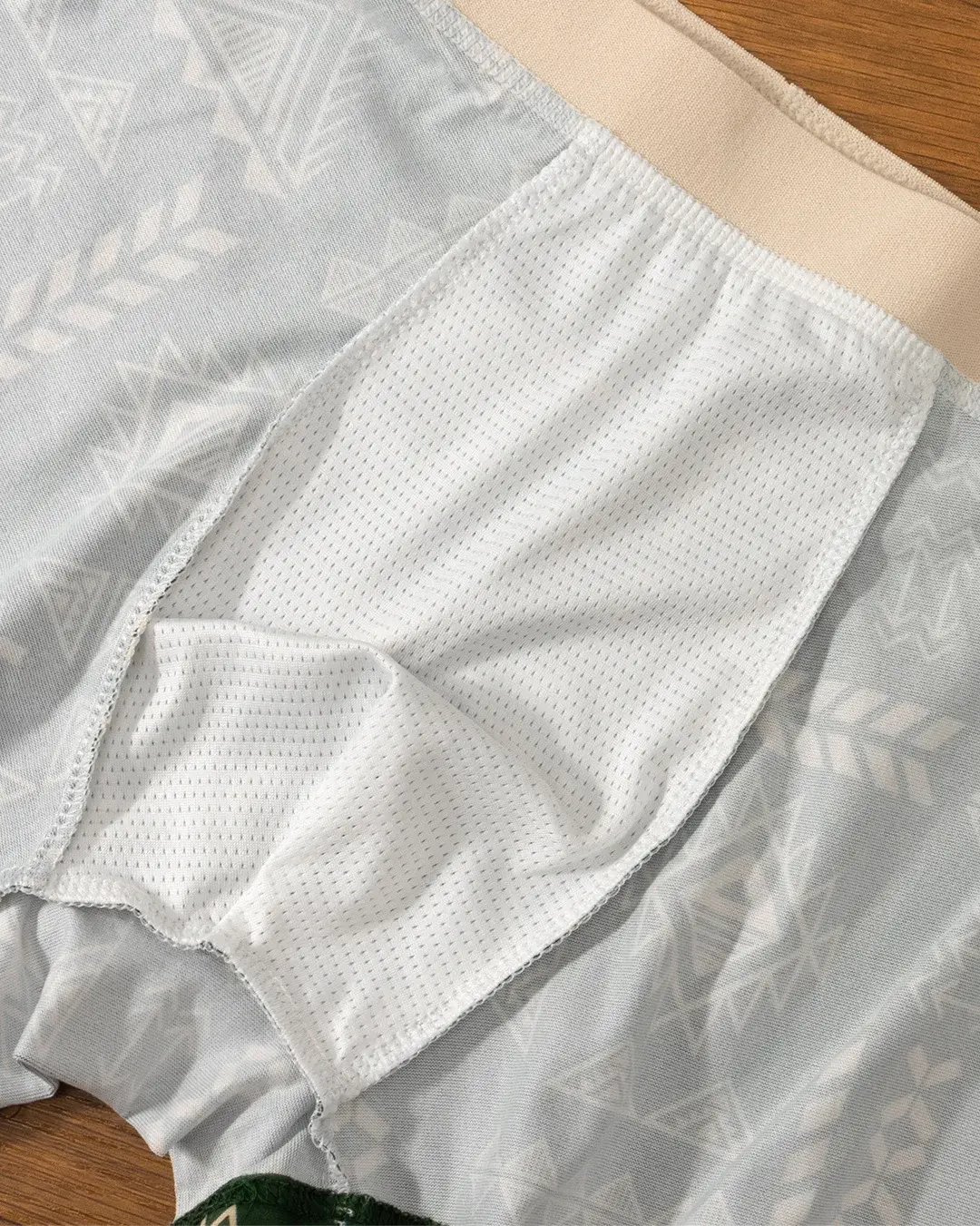 Erkek Boxer Retro Etnik Tarzı Rahat Pürüzsüz Kumaş Külot Vintage Baskı Elastik Iç Çamaşırı Erkek Iç Çamaşırı Düz ​​Külot