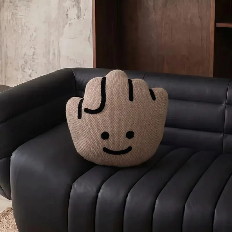 Cute Cartoon Stuffed Animal Cushion Cover Nordic Ins Style Plush Pillow Soft Sofa Living Room Decorative Pillow Case Home Decor