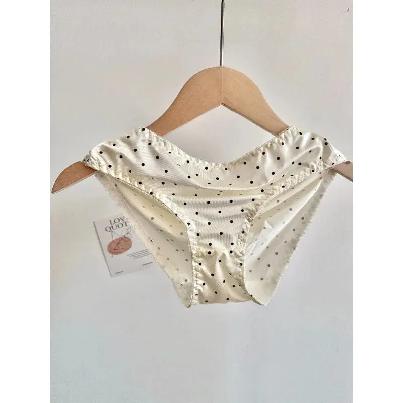 Best Selling Sweet Push Up Bra Set French Lace Polka Dot Small Cup Shaping Lingerie Breathable Comfort Women Intimate Underwear