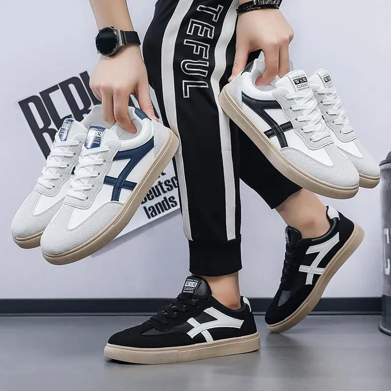 Men's Casual Shoes New Fashion Lightweight Casual Outdoor Walking Shoes Sneakers Anti-slip Flat Men's Shoes