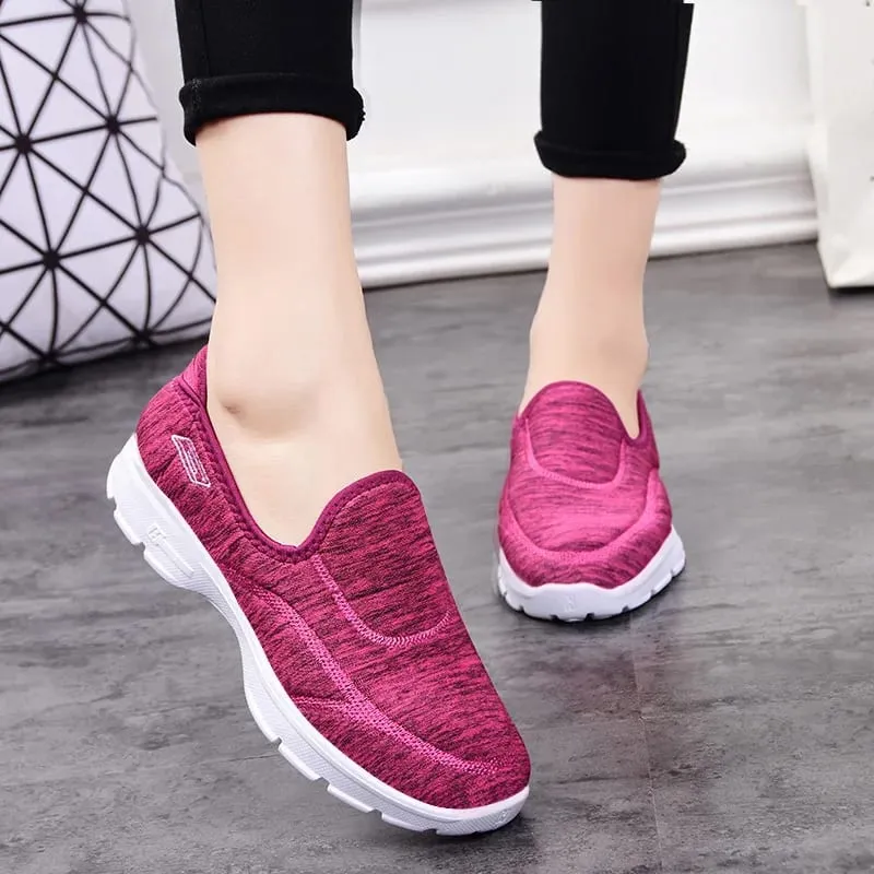 2026 New Women's Soft Soled Walking Shoes Fashionable Casual Shoes Breathable Casual Sports Shoes for Women