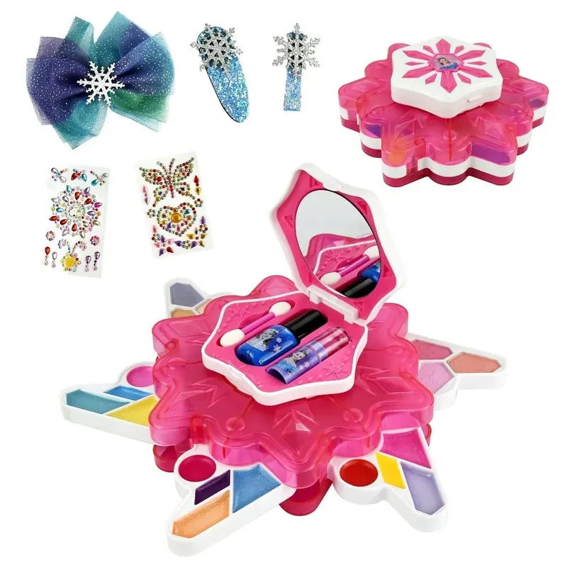 Girl Pretend Play Kit Make Up Princess Play With Toys που πλένεται Μη τοξικό σετ καλλυντικών μακιγιάζ Δώρα για κορίτσια Παιδιά