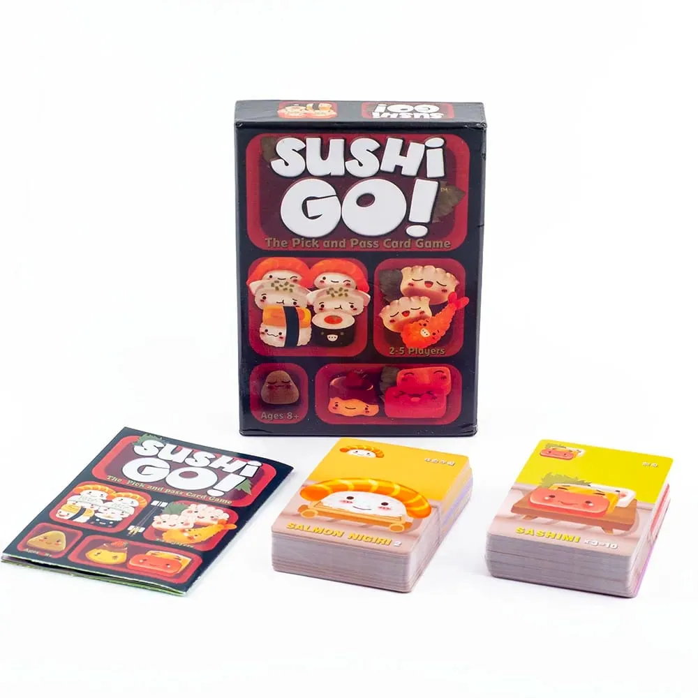 Sushi Go Party! Fun Multi-Color Card Game - Perfect for Parties Travel & Gifts