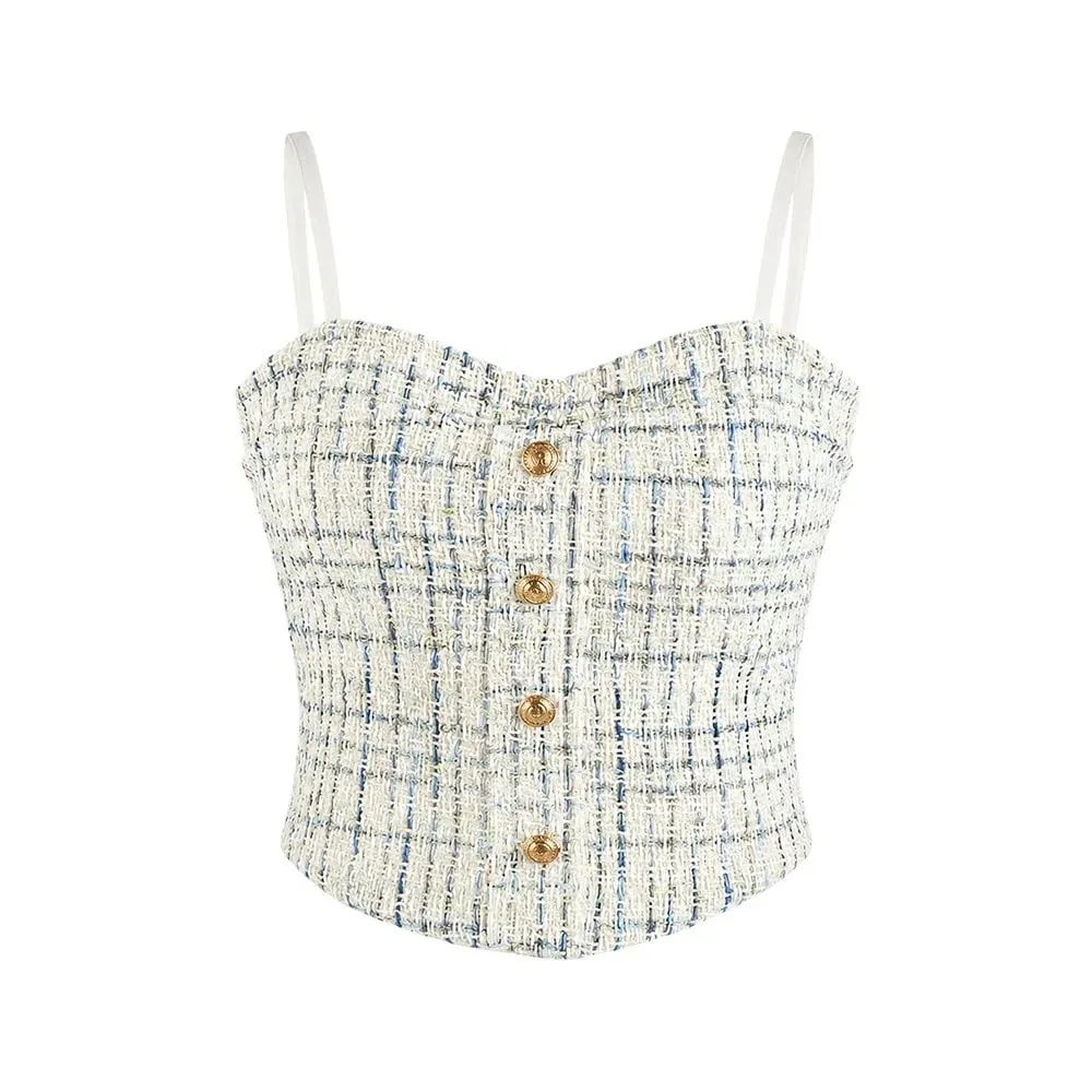 Casual Elegant Summer Tank Tops Slim Underwear Cami Top Shirt Sleeveless Chest Halter Vest Corset for Women