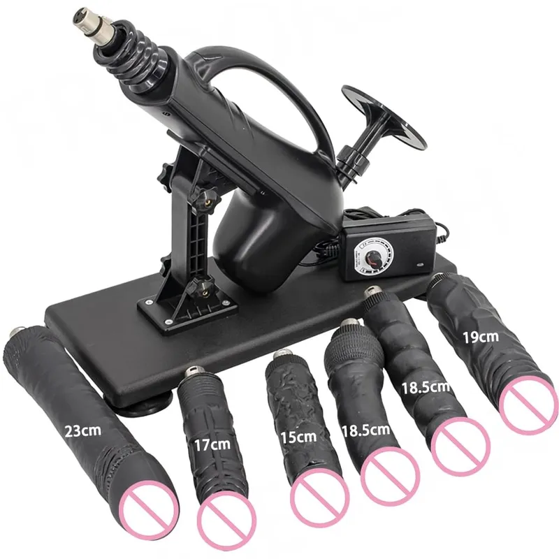 Automatic Sexual Machine 3XLR Dildo Attachments Female Masturbation Vibrator Massage Gun Sex Toys for Men Couples Adult Products