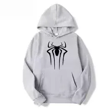Latest Fashion Men's and Women's Hoodies Casual Hoodies Unisex Trendy Printed Spider Pattern Hoodies