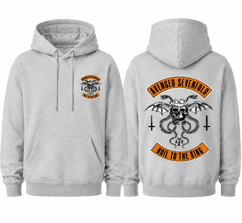 Avenged Sevenfold Pure Cotton Hoodies Men Women Fashion Casual Sportswear Streetwear Men's Sweatshirt Hoodie Harajuku One Piece