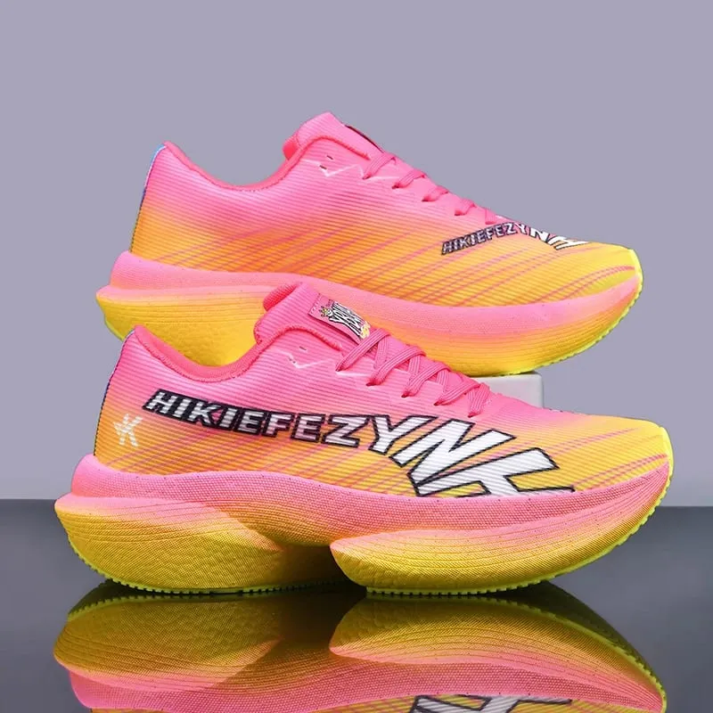 Running Shoes Man Carbon Board Marathon Sports Casual Shoe Breathable Lightweight Comfortable Woman Speciality Athletic Sneakers
